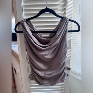 Abercrombie & Fitch Taupe Modal-Blend Top